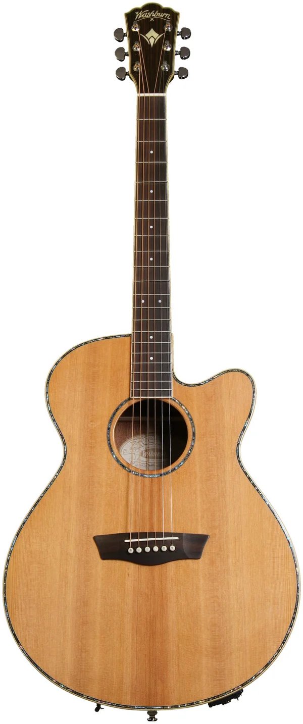 Washburn WG16SCE Solid Cedar Top Acoustic Electric Gitar