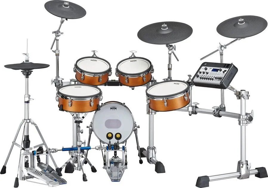 Yamaha DTX10 KXRW Silicon Heads Electronic Drum Set, Real Wood