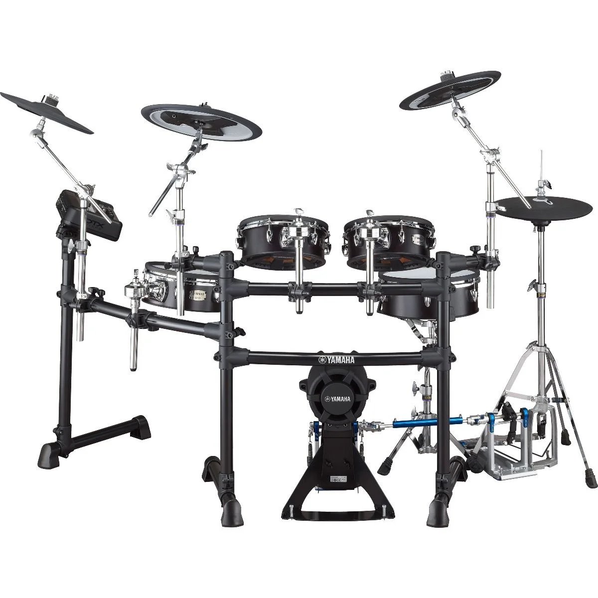 Yamaha DTX8 KMBF Electronic Drum Set, Black Forest