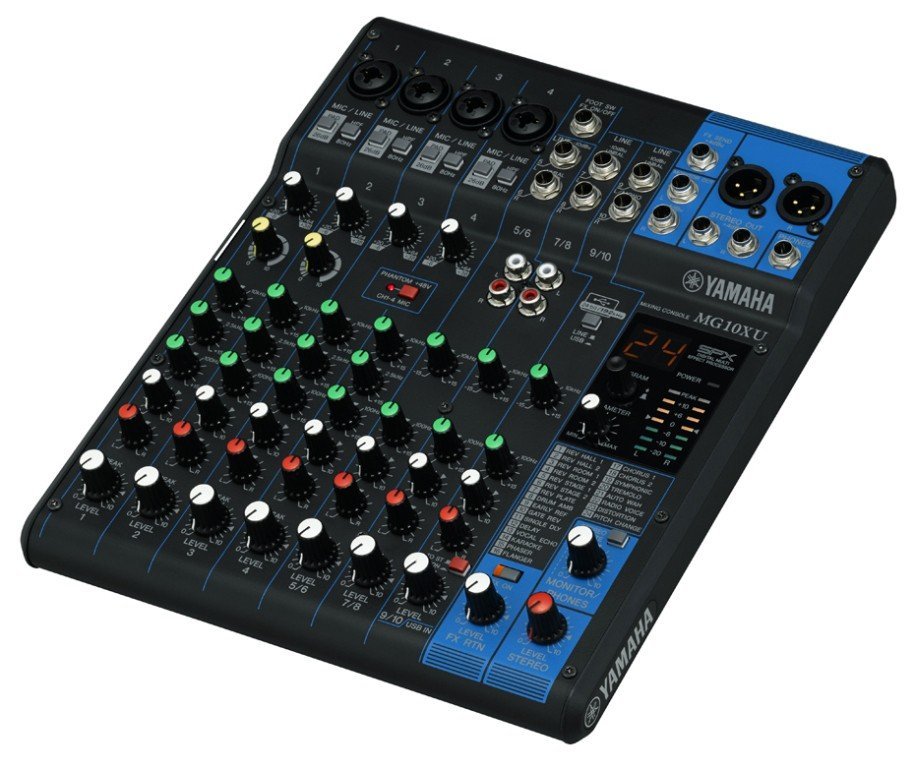 Yamaha MG10XU 10 Channel Mixer with Effects 