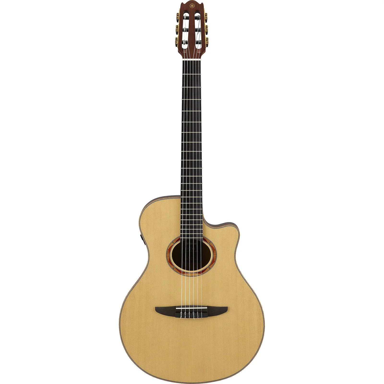 Yamaha NTX3 NT Solid Acoustic Electric Nylon String Guitar, Natural