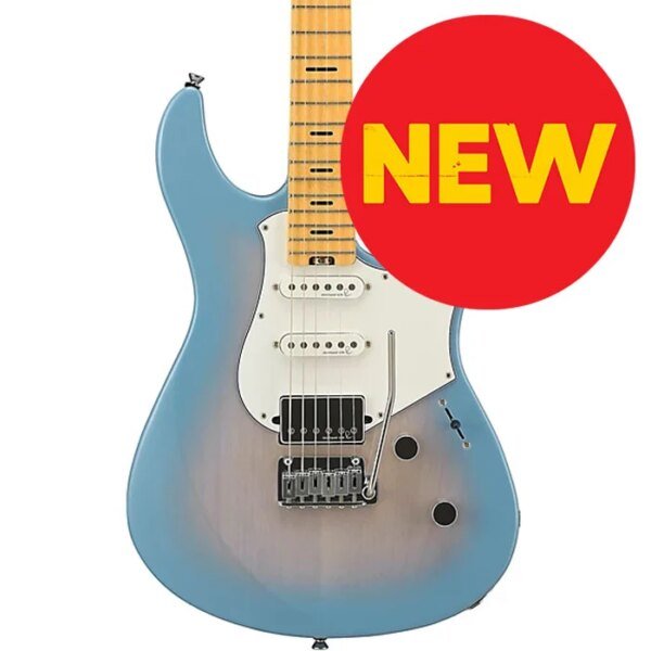 Yamaha Pacifica PACP12M-BBB Pacifica Pro 6 String Maple Neck Electric Guitars, Beach Blue Burst