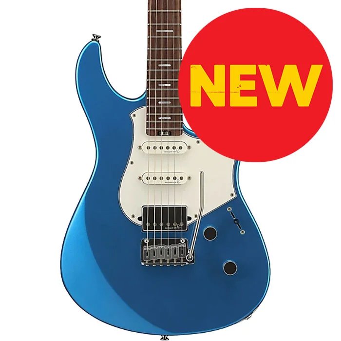 Yamaha Pacifica PACS+12SB Standard Plus 6 String Rosewood Neck Electric Guitars, Sparkle Blue