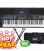 products yamaha psr sx600 with double stand and softcase 8521