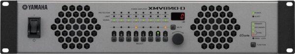 Yamaha XMV8140D 8 Channel 140 watt Power Amplifier with Dante