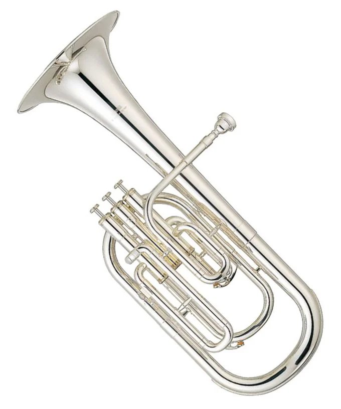 Yamaha YAH 203S EB  Alto Horn Silver Plated Finish