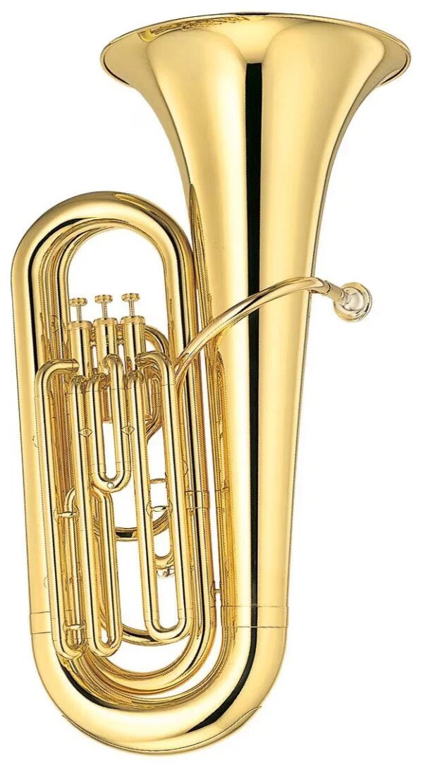 Yamaha YBB 105 Bb Tuba 3 Valves Gold Lacquered