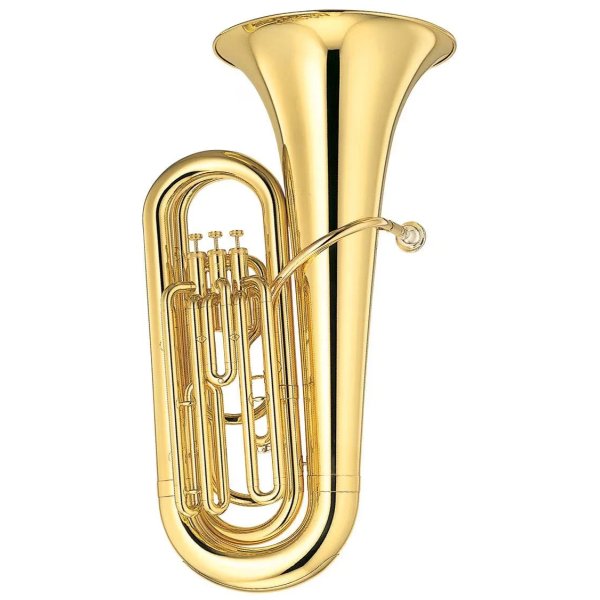 Yamaha YBB 105 Bb Tuba 3 Valves Gold Lacquered