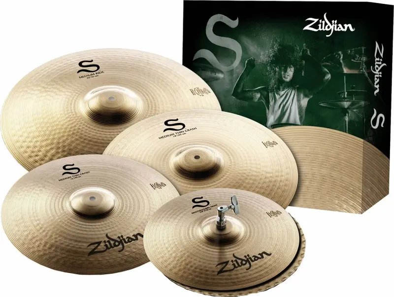 Zildjian S390 S Family Performer 14/16/18/20 Cymbal Pack