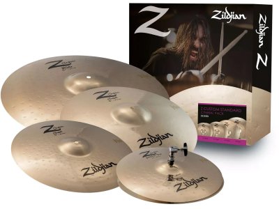 products zildjian zcstd z family custom standard 14 16 18 20 cymbal pack 9836