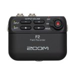 products zoom f2 field recorder and lavalier mic 32 bit float technology 8158