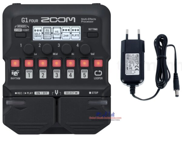 Zoom G1 FOUR w/AD16E Multi effects Processor