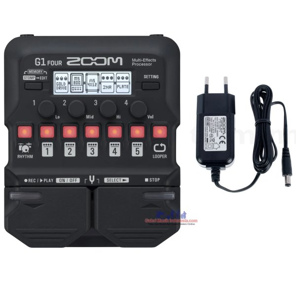 Zoom G1 FOUR w/AD16E Multi effects Processor