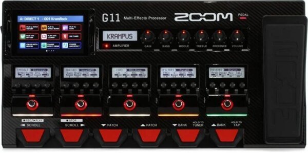 Zoom G11 Multi effects Processor with Expression Pedal
