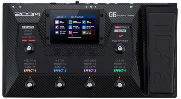 Zoom G6 Multieffects Processor
