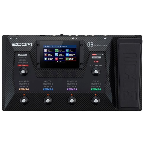 Zoom G6 Multieffects Processor