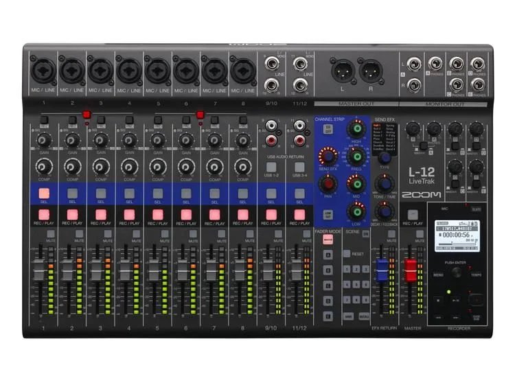 Zoom LiveTrak L12 Digital Mixer