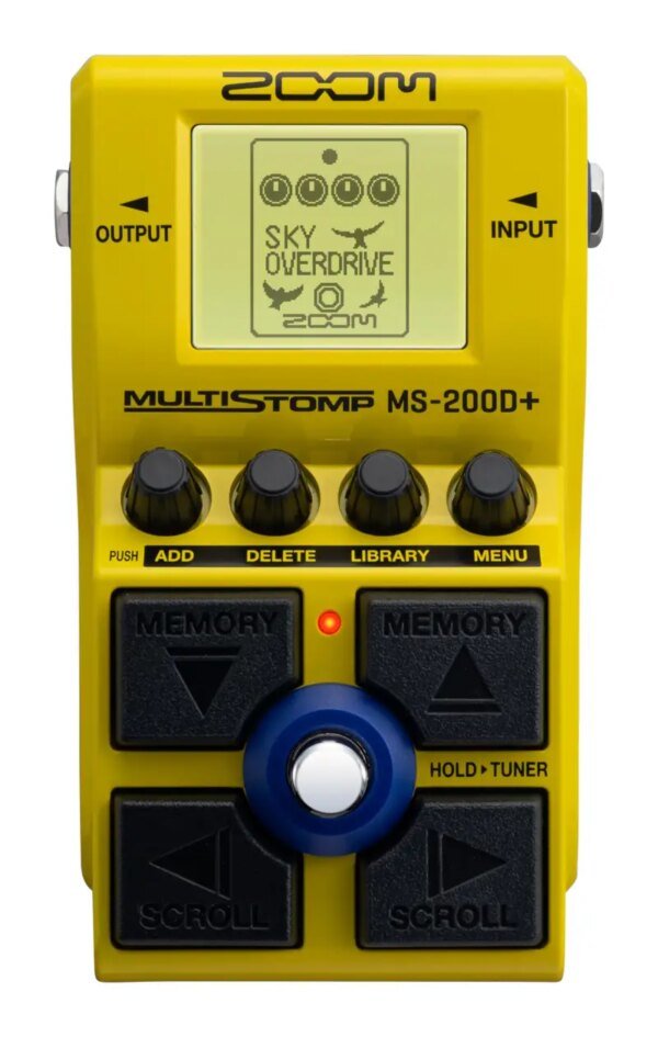Zoom MS 200D+ MultiStomp Overdrive and Distortion Pedal