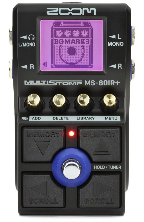 Zoom MS 80 IR+ Amp Sim and Multieffects Pedal