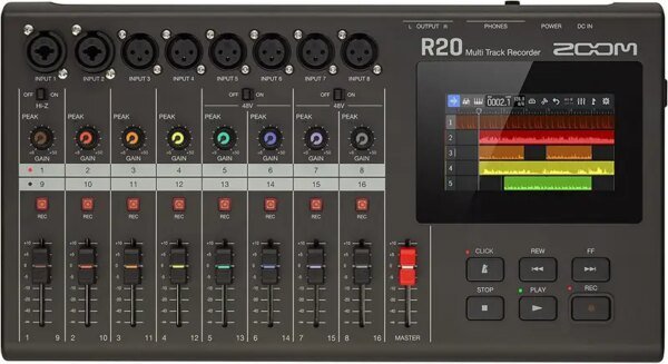 Zoom R20 Multitrack Recorder